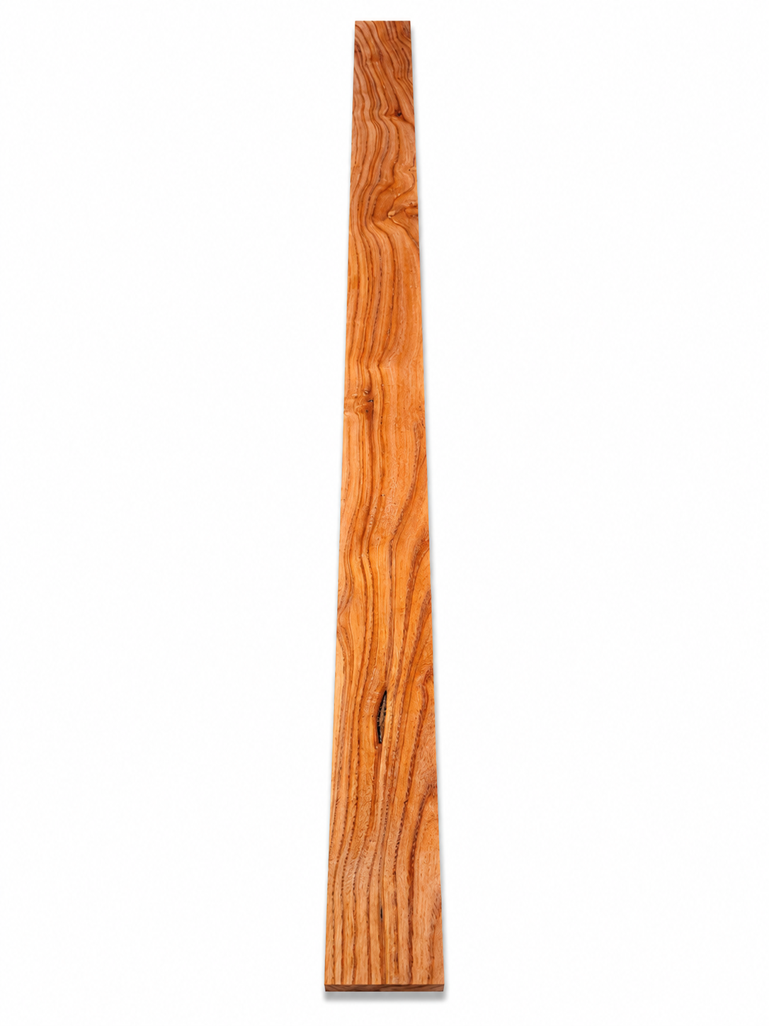 Premium Canary Wood Exotic Lumber Blank – Golden Orange Ribbon Grain