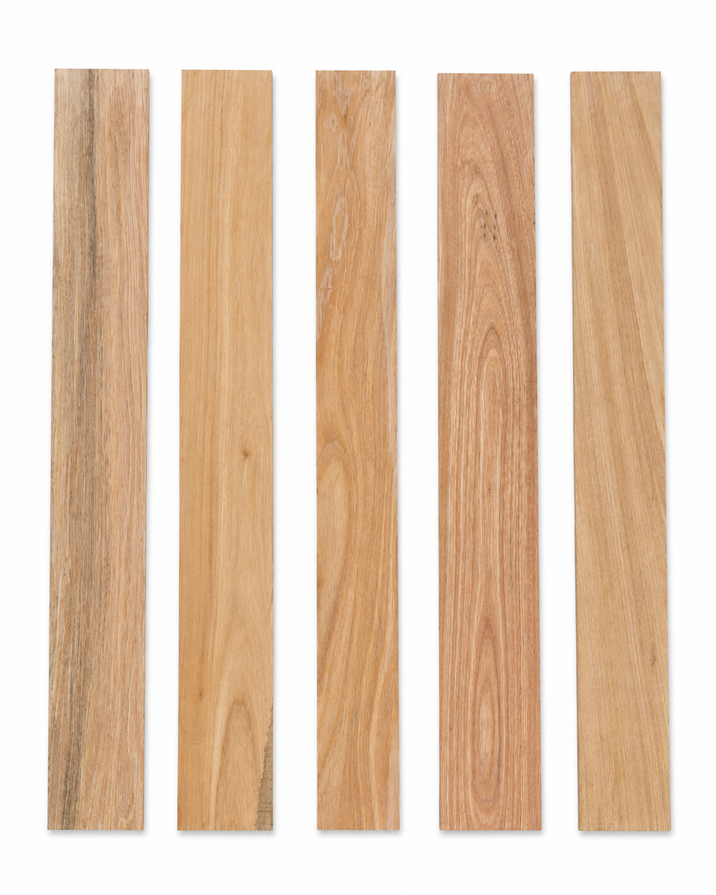 Lot #31 – Set of 5 Dense Long Hardwood Boards – Exact Pieces Shown
