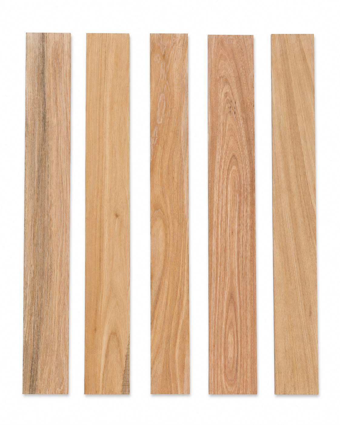 Lot #31 – Set of 5 Dense Long Hardwood Boards – Exact Pieces Shown