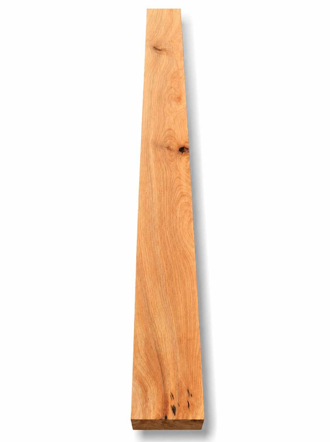 Massive Premium Hardwood Blank – Flowing Grain &amp; Rich Golden-Brown Tone – 30" × 2 3/8" × 2 1/4"