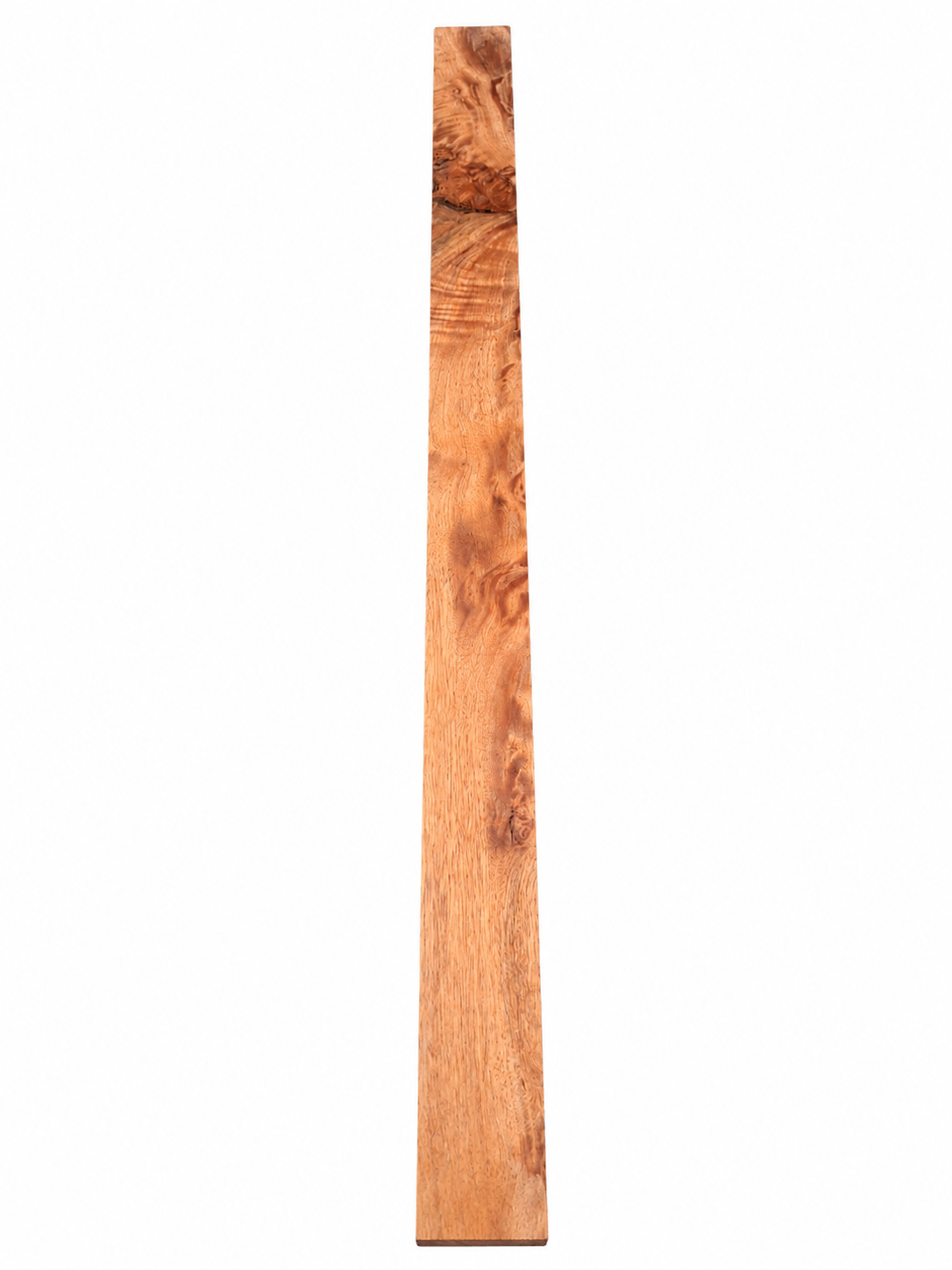 Museum-Grade Exotic Hardwood Blank – Exceptional Chatoyance &amp; Masterpiece Figure – 33 3/4"
