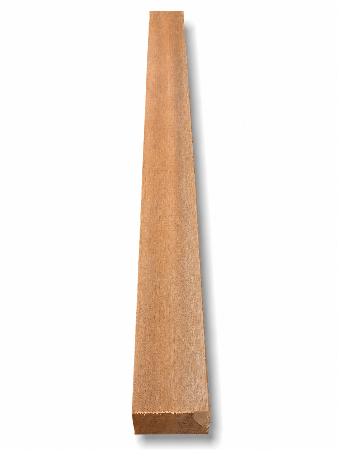 Premium Exotic Hardwood Board – Fine Grain &amp; Naturally Oily Texture – 38 1/2" × 3" × 2 1/2"