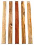 Lot #33 – Set of 5 Long Figured Hardwood Boards – Exact Pieces Shown
