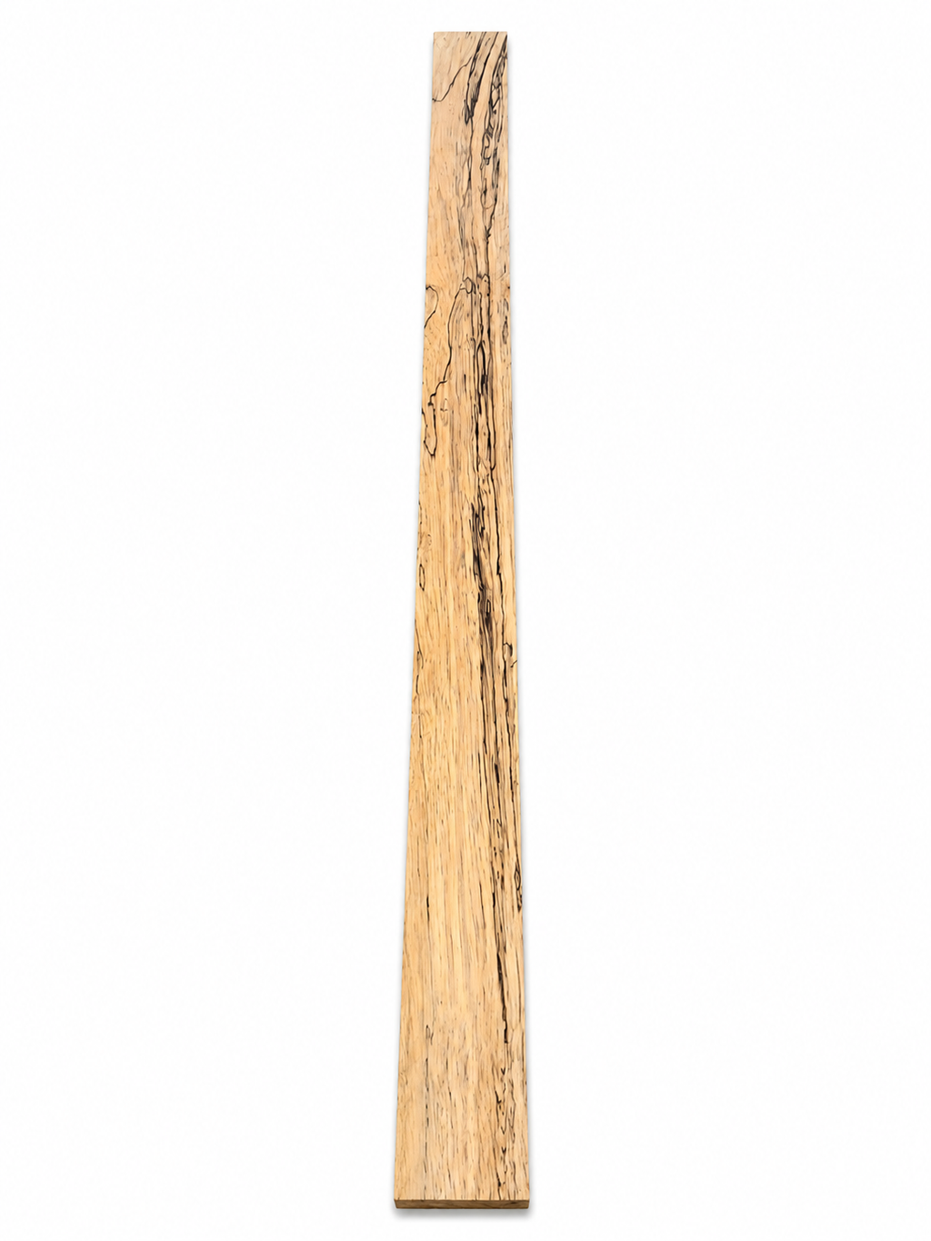 Exotica Wood Signature – Naturally Spalted Exotic Hardwood Board – 2 1/4" × 1 1/4" × 35 7/8"