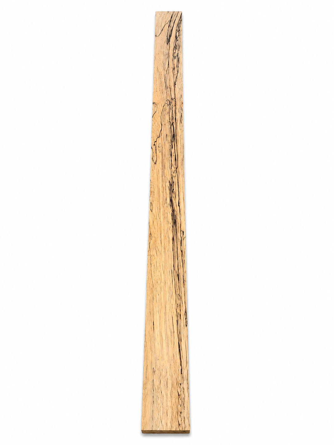 Exotica Wood Signature – Naturally Spalted Exotic Hardwood Board – 2 1/4" × 1 1/4" × 35 7/8"