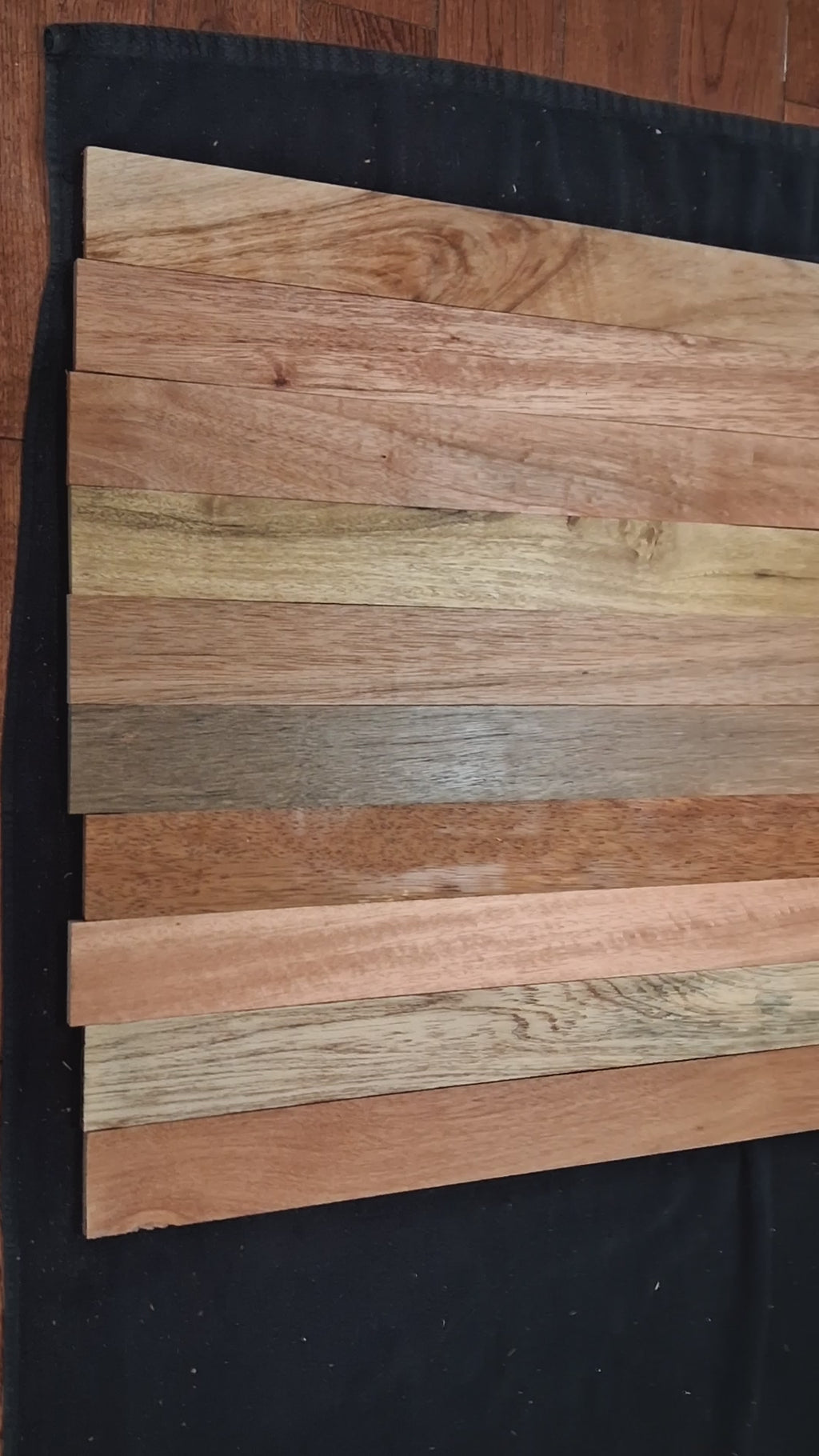 Premium Exotic Hardwood Board Pack – 10 Premium Boards – Minimum 24" × 2 1/4" × 5/16" (Copie) (Copie)