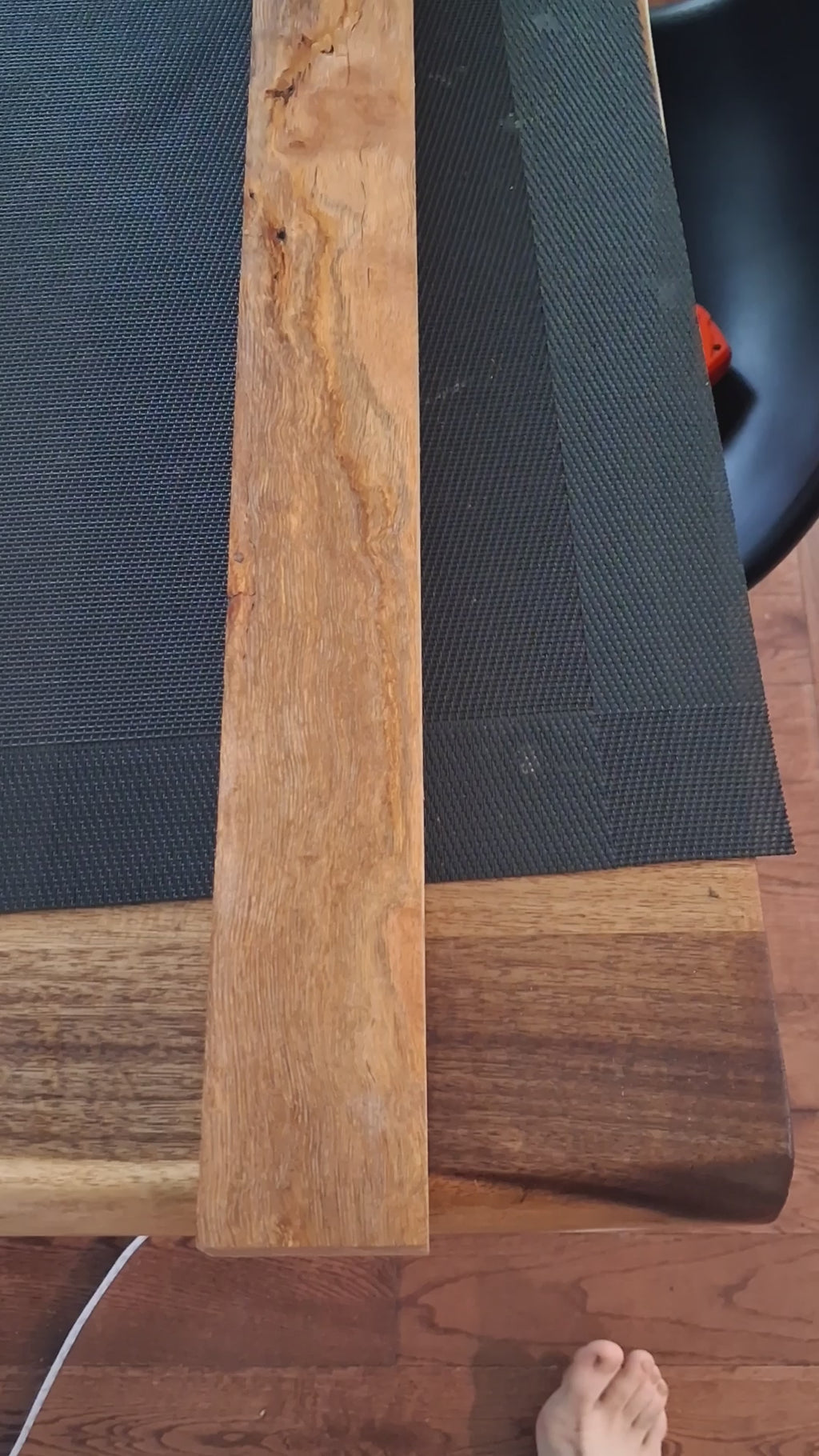 Premium Exotic Burl Hardwood Board – Highly Figured Rare Lumber – One-of-a-Kind Collector Piece