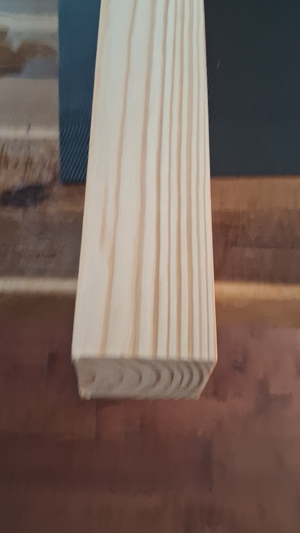 Premium Exotic Beam Blank – Straight Grain Collection Piece
