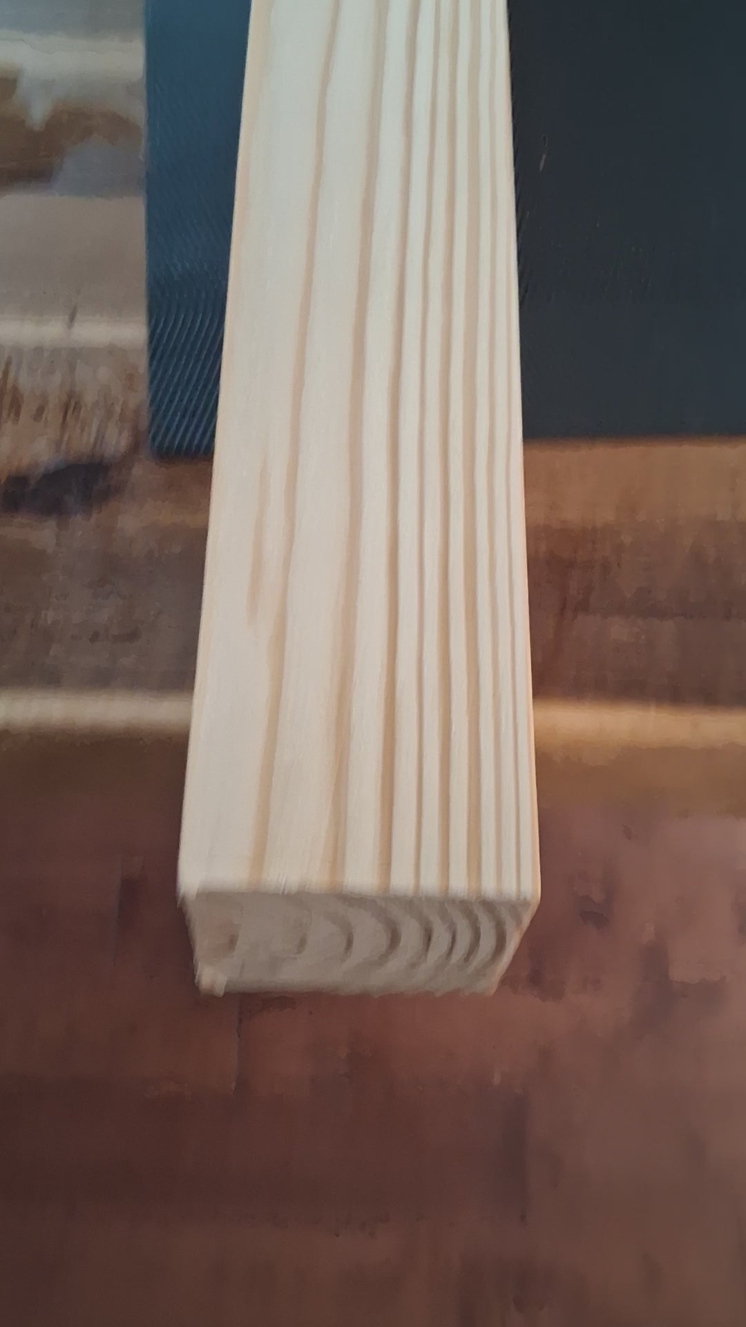 Premium Exotic Beam Blank – Straight Grain Collection Piece