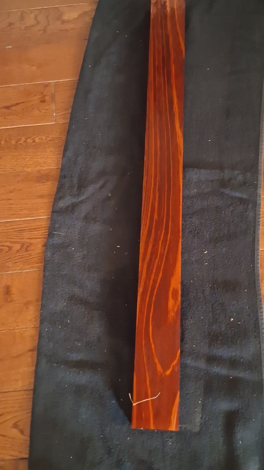 Premium Red Mahogany – Highly Figured Long Exotic Wood Blank – 33-3/8