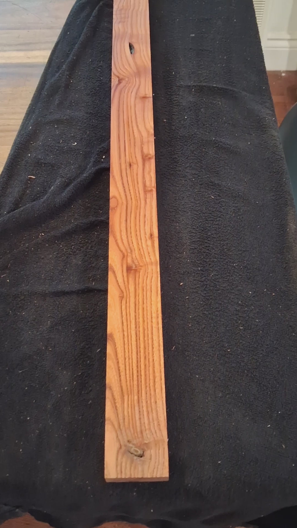 Premium Canary Wood Exotic Lumber Blank – Golden Orange Ribbon Grain