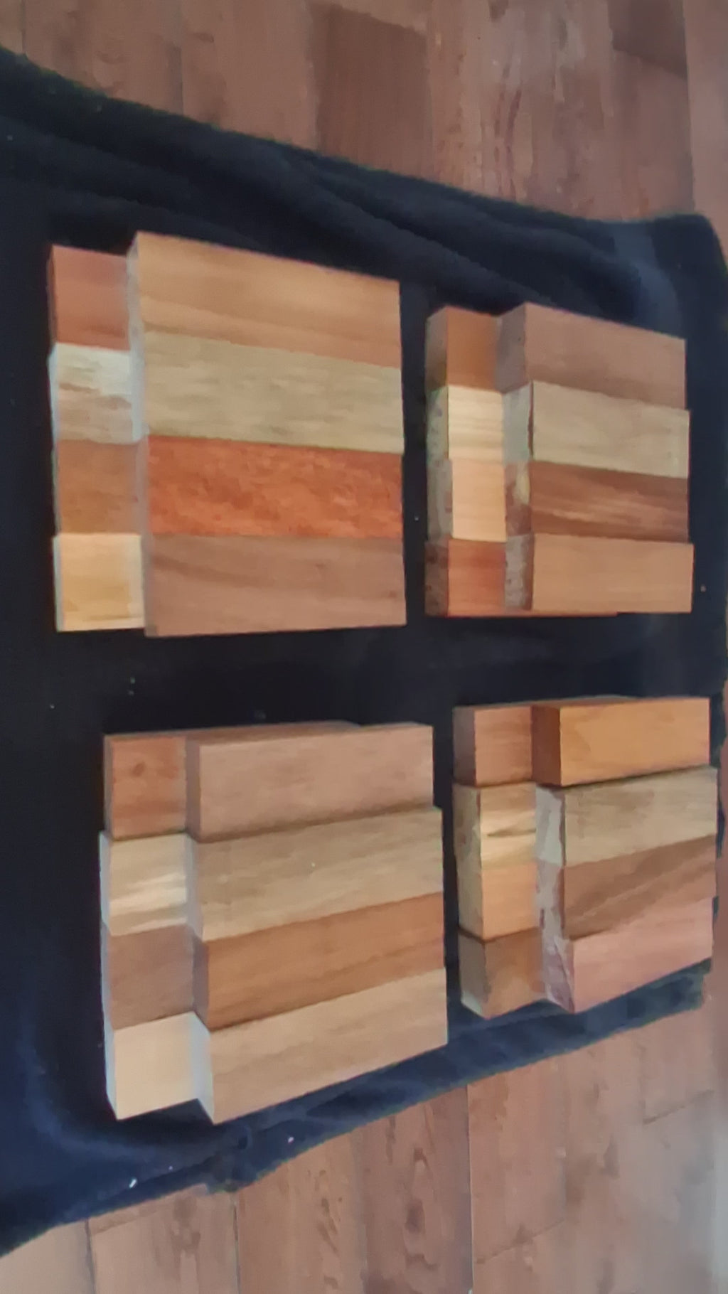 Exotic Wood Blanks – Variety Pack – 8 Blocks A great opportunity to add a beautiful