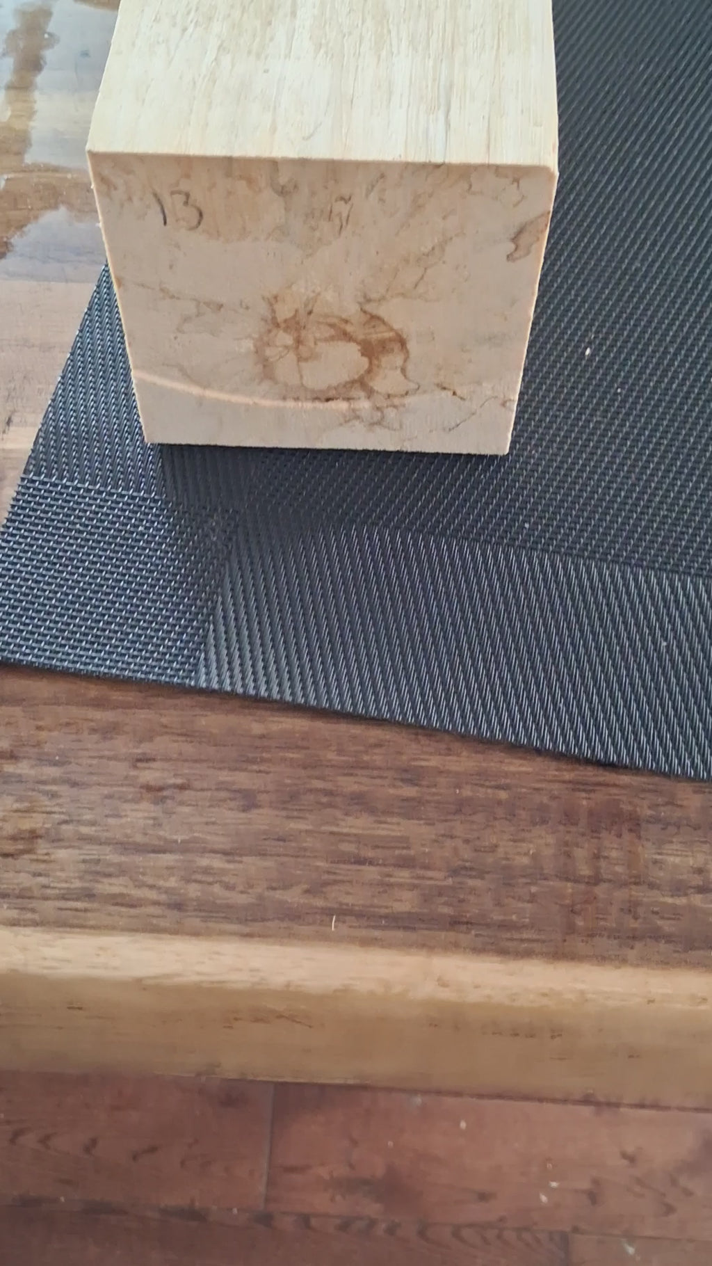 Premium Spalted Paper Birch Slab – One-of-a-Kind