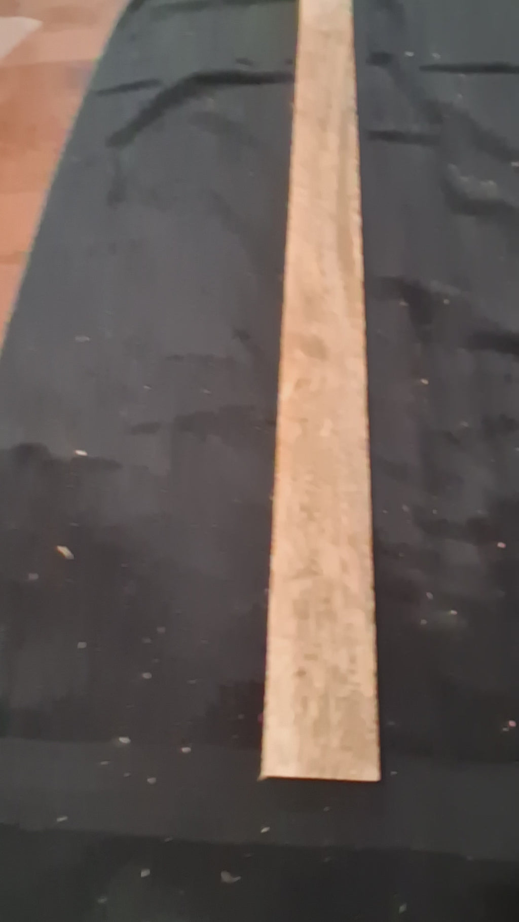 Highly Figured Exotic Hardwood Board #13 – Rippled &amp; Swirling Grain – Exact Piece
