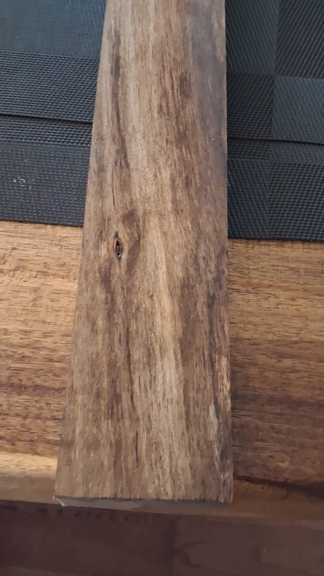 Premium Exotic Hardwood Blank – Rare Olive-Bronze Coloration – 33"