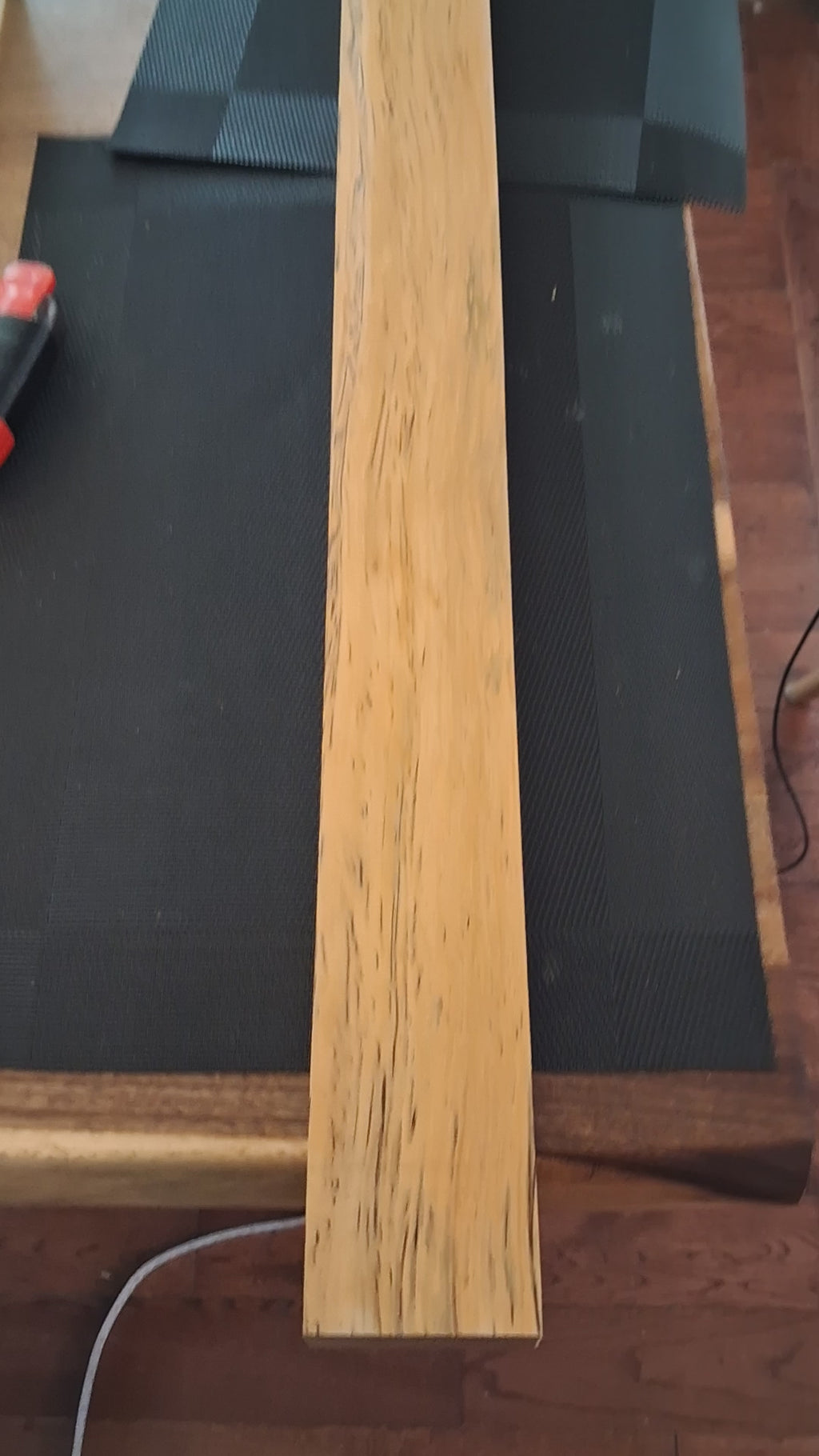 Premium Iroko (Marsh Wood) Exotic Hardwood Board – One-of-a-Kind Figured Lumber