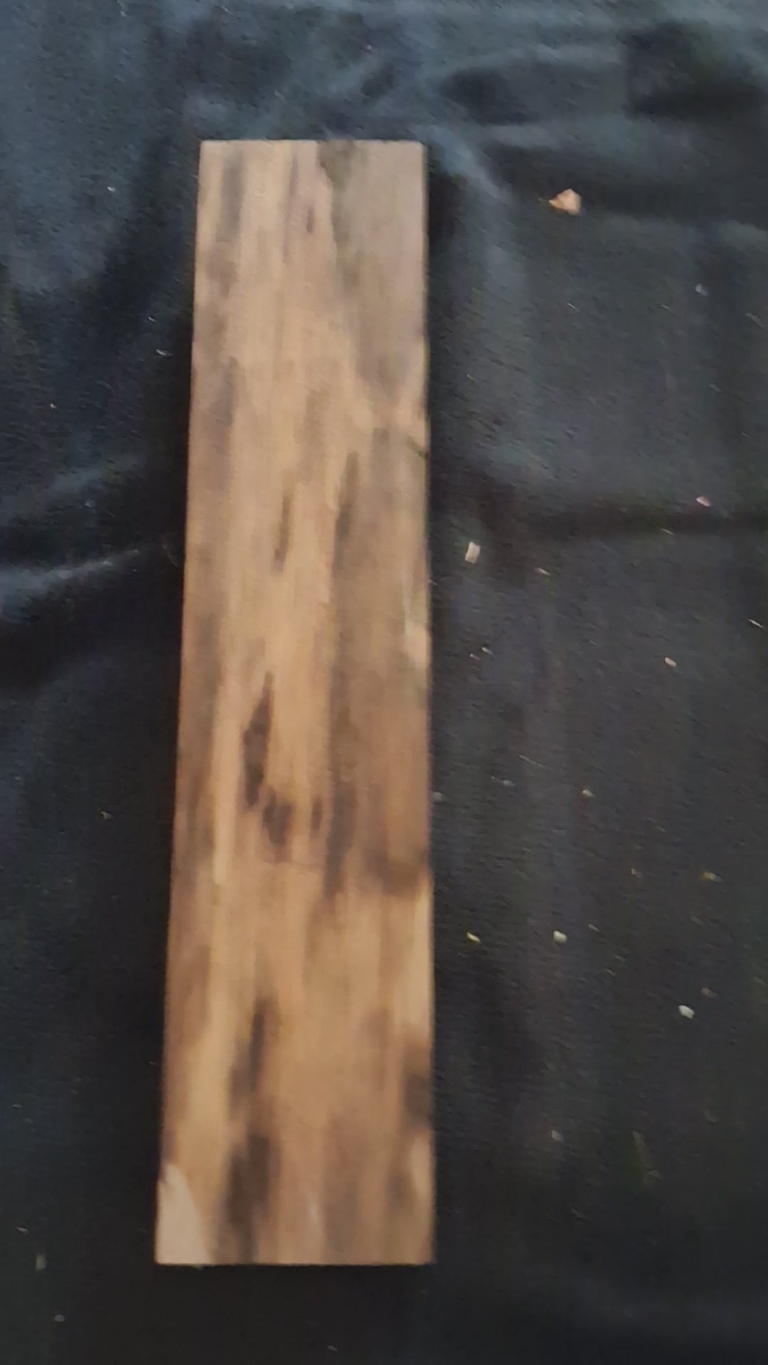Exotic Violet Hardwood – One-of-a-Kind Long Blank – 11 3/8" × 2 3/8" × 1 3/8" – 330 g