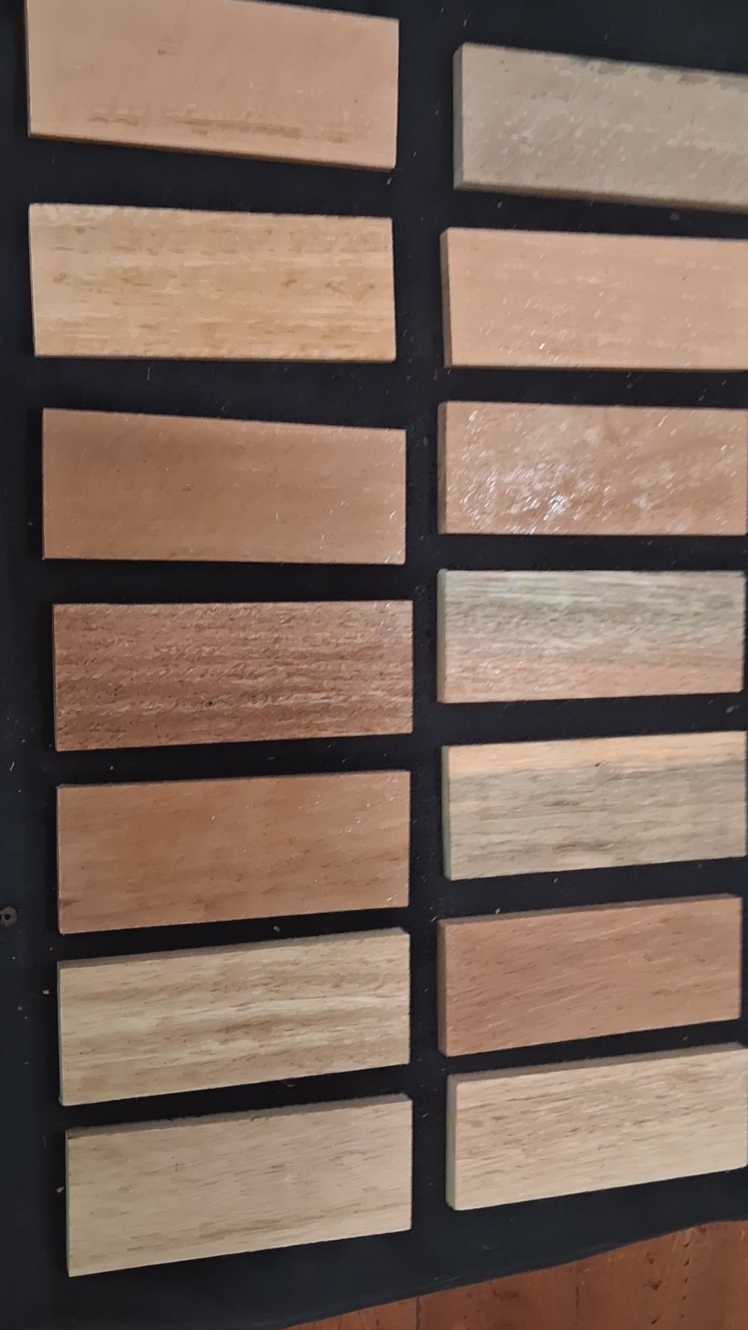 Exotic Wood Craft Boards – Unique Set of 15 – 6 1/2" × 2 1/2" (Copie) (Copie)