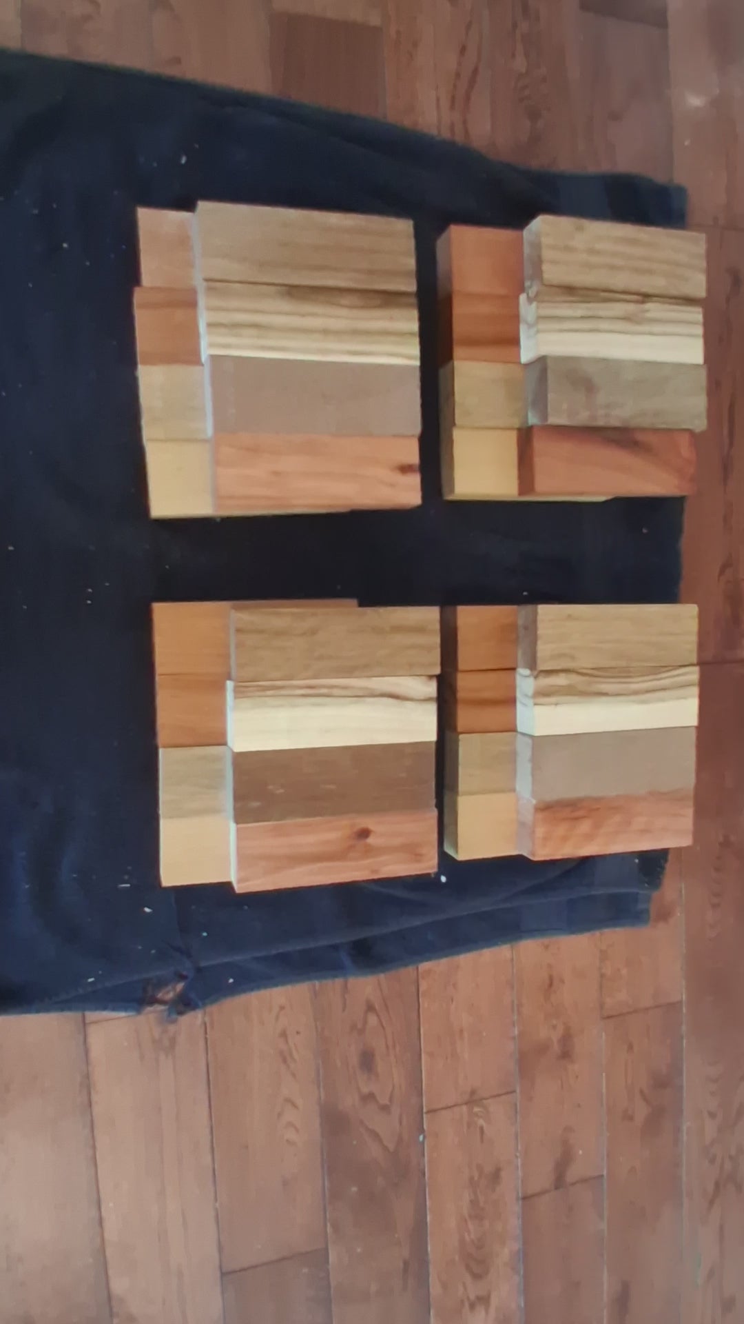 Exotic Wood Variety Pack – 8 Blocks – Four Identical Lots Available