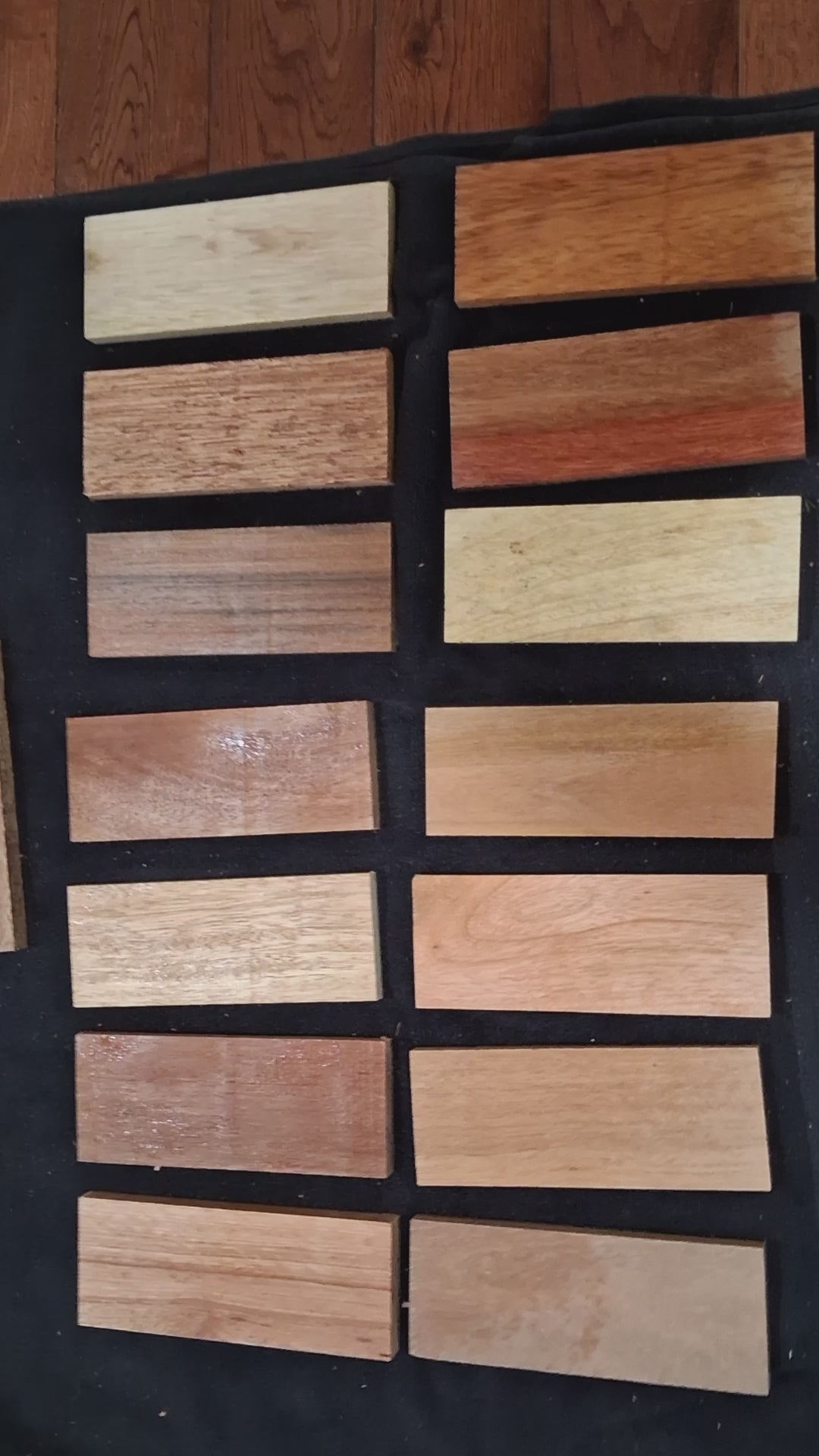 Exotic Wood Craft Boards – Unique Set of 15 – 6 1/2" × 2 1/2" (Copie) (Copie) (Copie) (Copie)