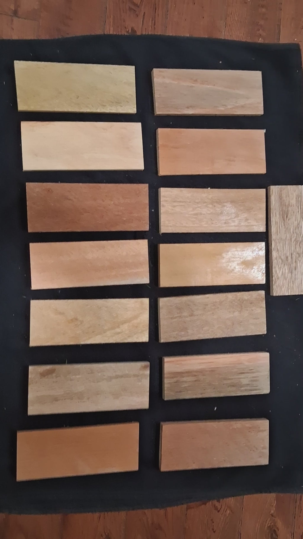 Exotic Wood Craft Boards – Unique Set of 15 – 6 1/2" × 2 1/2" (Copie) (Copie) (Copie) (Copie)