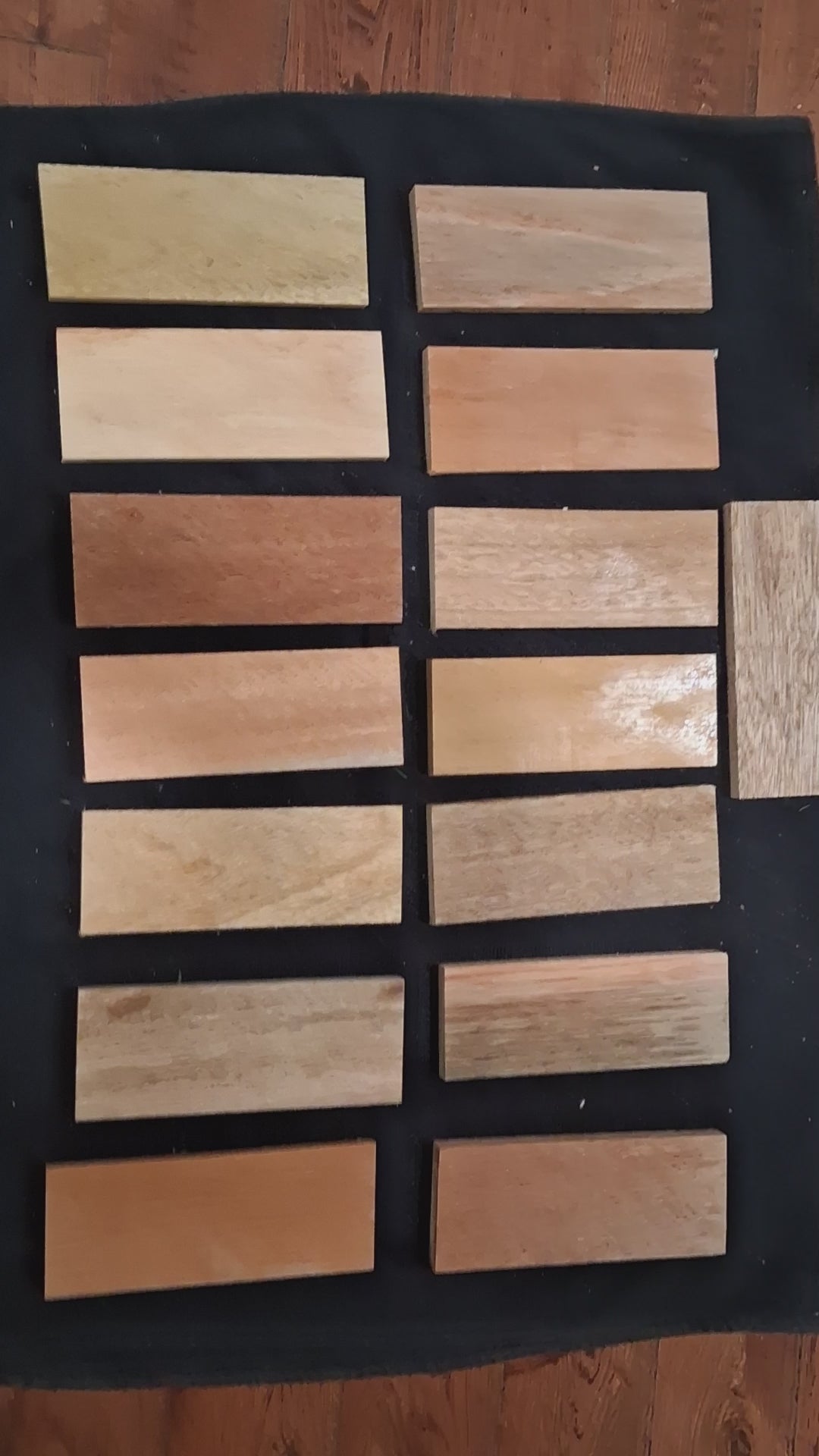 Exotic Wood Craft Boards – Unique Set of 15 – 6 1/2" × 2 1/2" (Copie) (Copie) (Copie) (Copie)