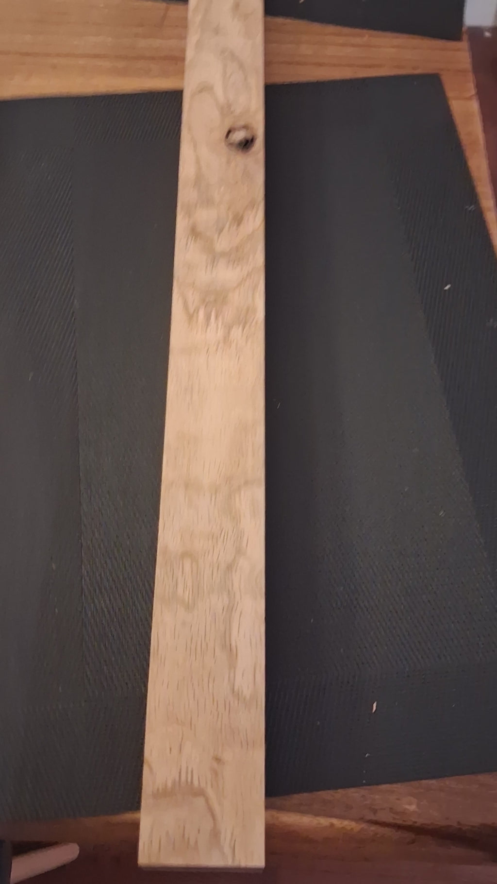Premium Figured Hevea Hardwood Blank