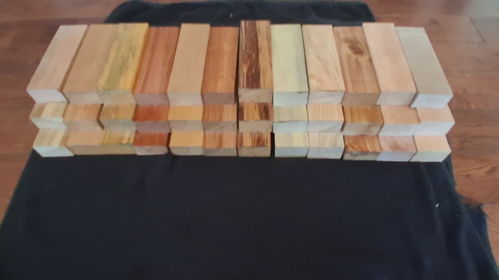 First Generation Exotic Wood Blanks – Pack of 12 | Clearance