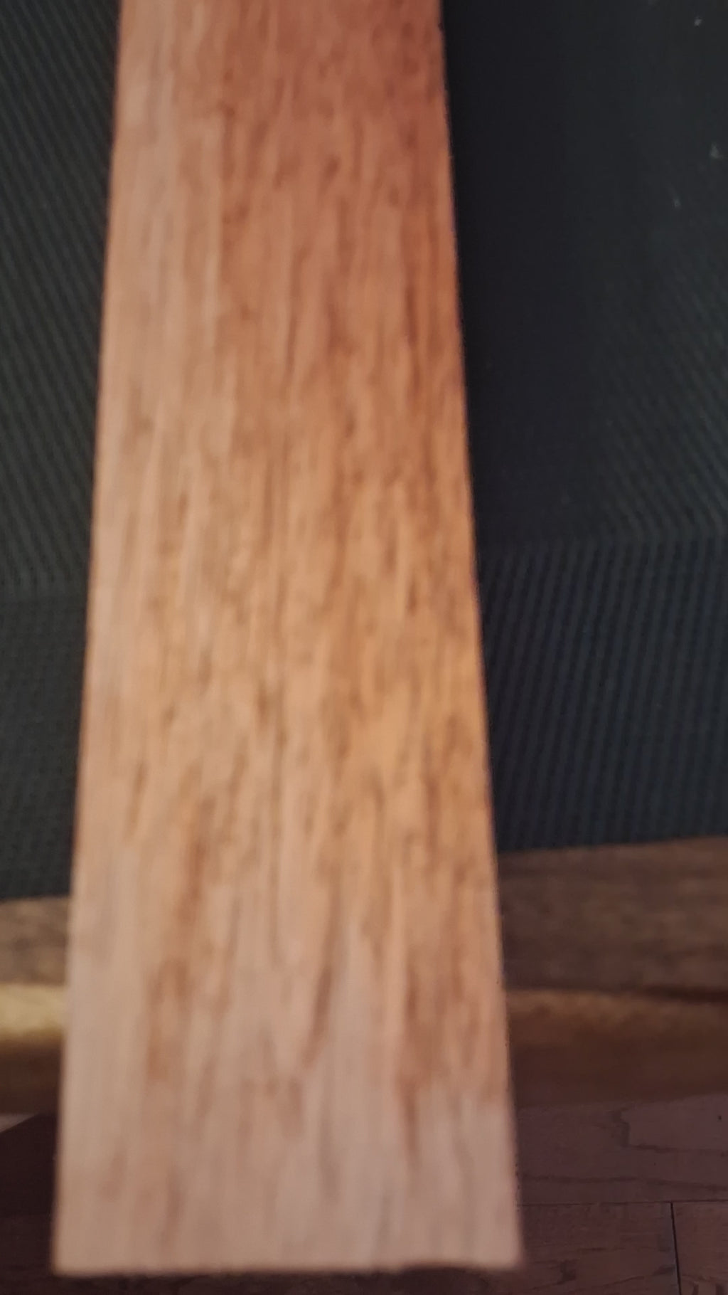 Premium Pink Shimmer Exotic Hardwood Blank – Lightweight, Elegant &amp; Naturally Chatoyant – 37 7/8"