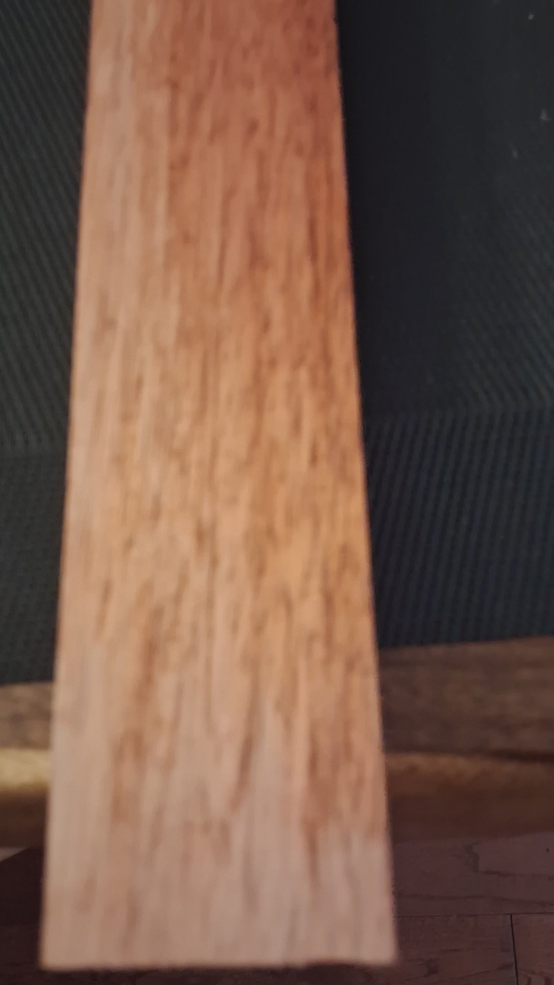 Premium Pink Shimmer Exotic Hardwood Blank – Lightweight, Elegant &amp; Naturally Chatoyant – 37 7/8"