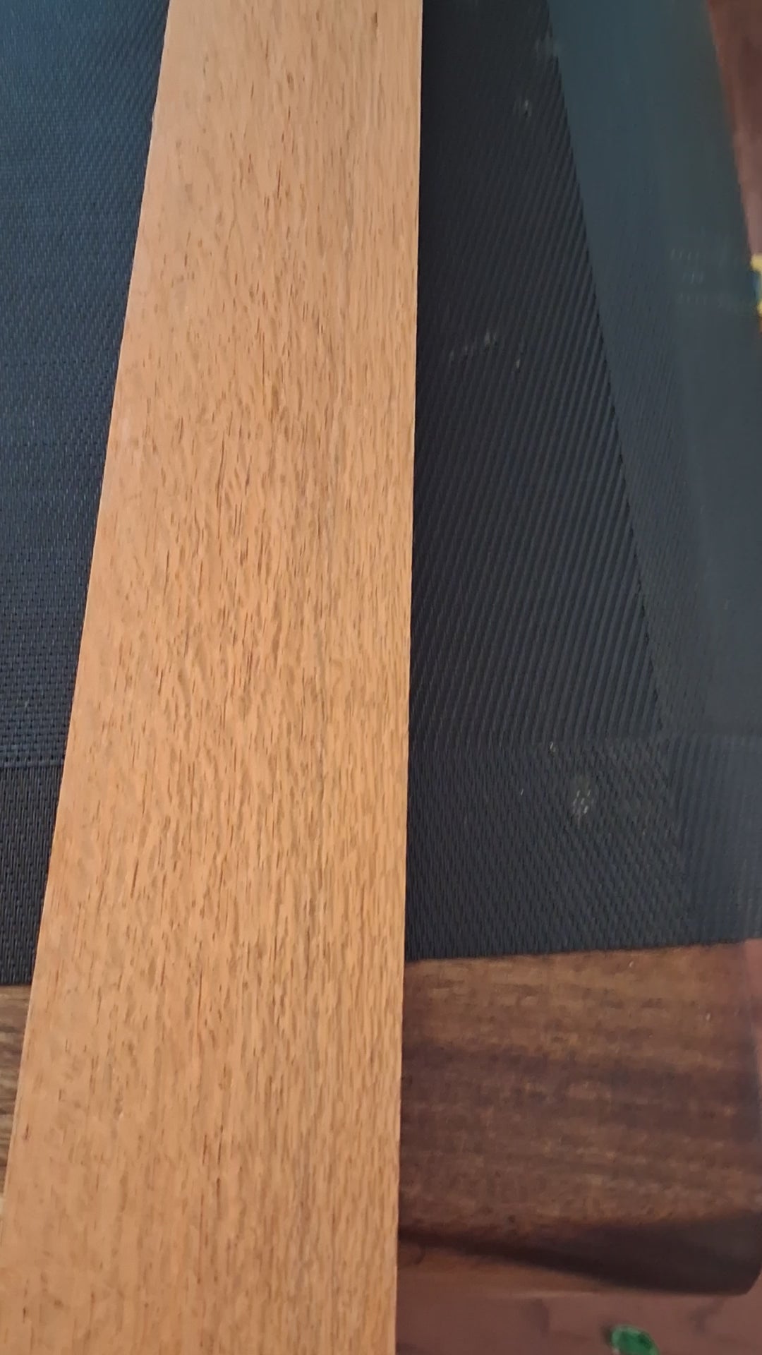 Premium Pink Exotic Hardwood Board – Rare Shimmering Figured Lumber – One-of-a-Kind