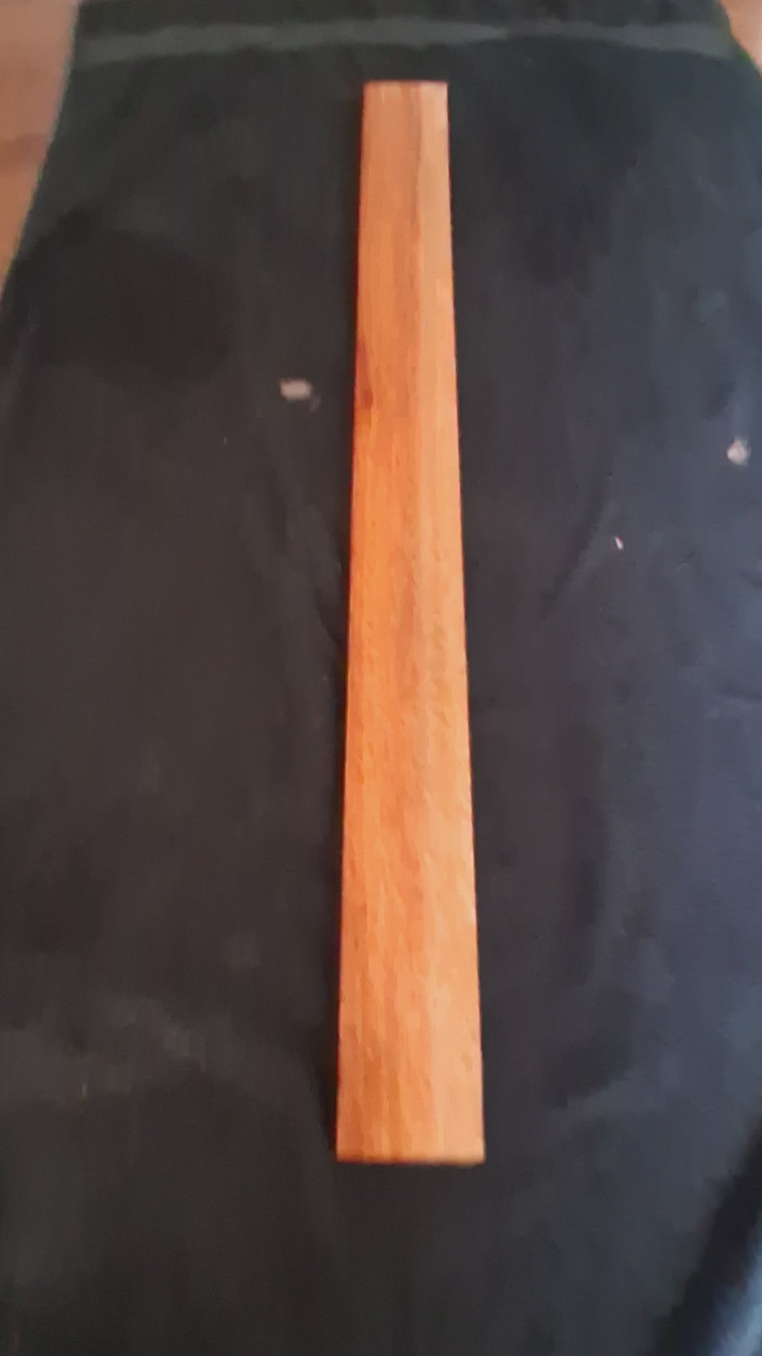 Rosewood Board – 31 3/4" × 2 1/2" × 7/16" – Pink Toned Exotic Wood Piece