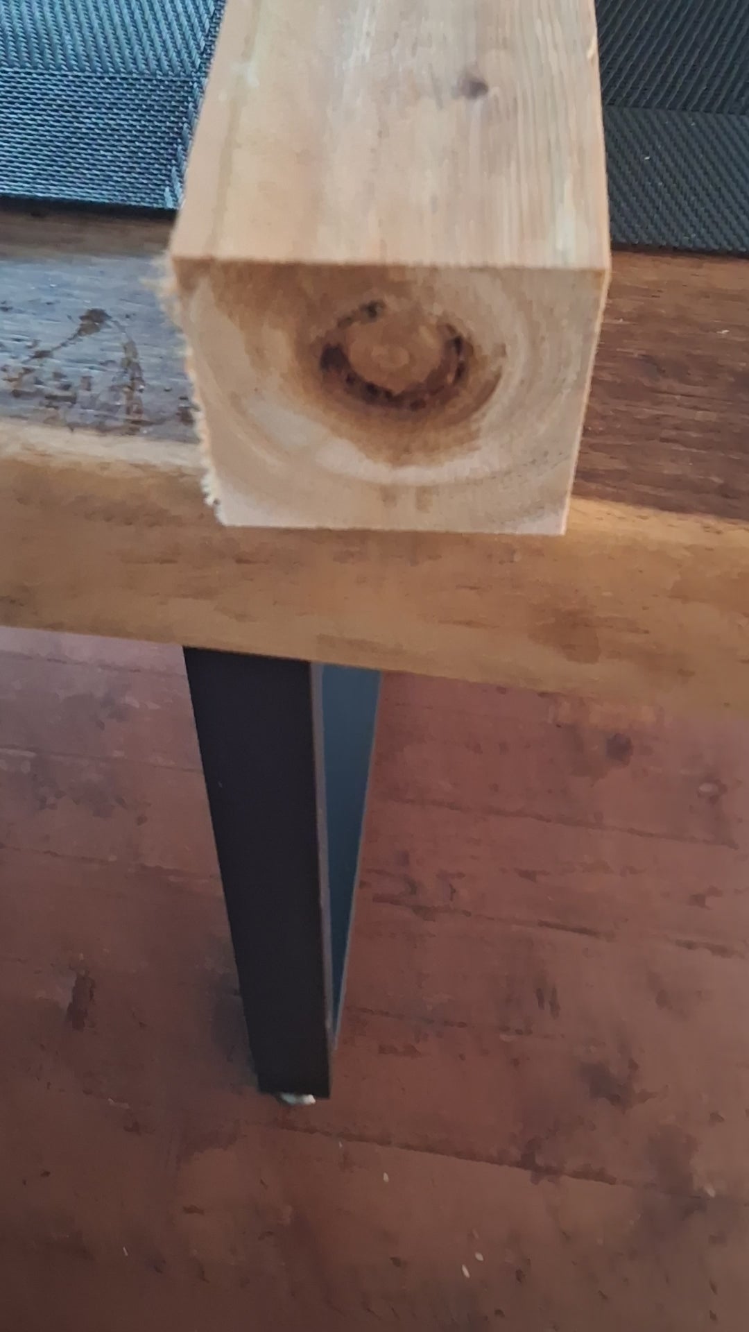 Premium Cedar Beam Blank – Warm Golden Heartwood